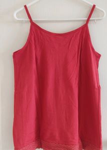 Beautiful Red Sleeveless Top