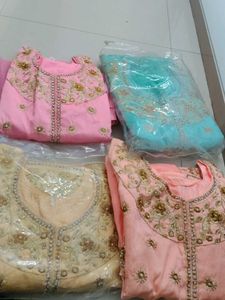 4 Color Available  With Shalwar Dupta