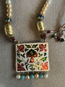 Beaded Pendant Necklace