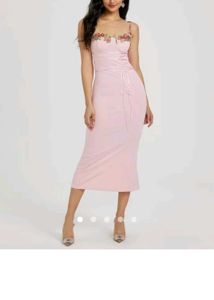 SAVANA Viral Floral Bodycon Dress