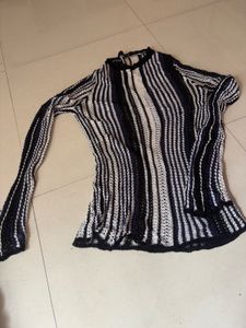 crochet new top in sale