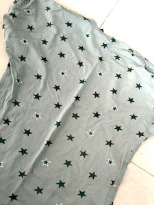 Girls Star Print T-Shirt