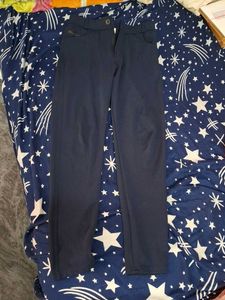 Navy Blue Comfortable Trousers