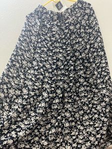 Floral Midi Skirt