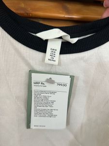 White Cropped Tank Top