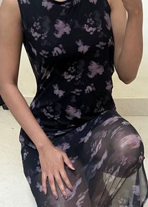 Floral Print Maxi Slip Dress