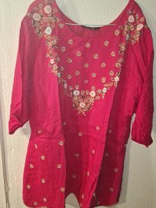 Long Blouse &amp; Skirt With Duppata