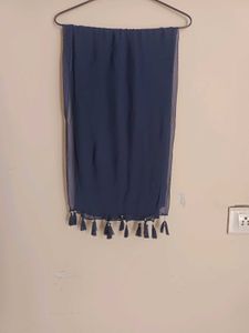 Navy Blue Floral PALAZO SUIT SET