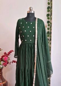 Long Gown With Dupatta