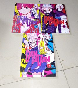 Dan Da Dann Manga Set - Volumes 5, 6 7