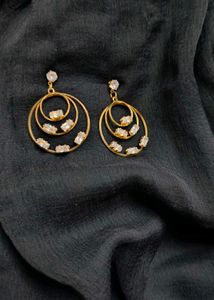 Elegant Circle Earrings