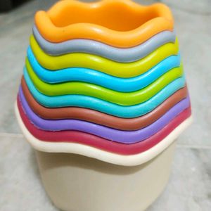 Colorful Stacking Cups