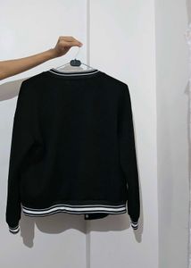 Varsity Style Black Jacket
