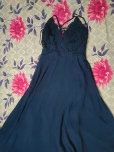 Navy Blue Formal Dress