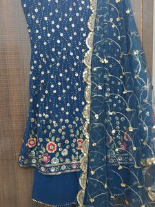 Peacock Peplum Suit