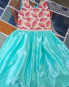 New Satin Frock
