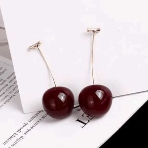 Cherry Drop Earrings