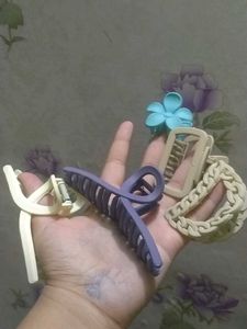 Flower Hair Claw Clips - Assorted Colors