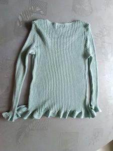 Sparkly Green Top