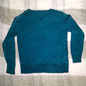 Floral Print Teal Top [C3]