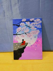 Serene Lunar Dream Canvas Art