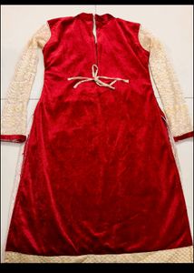 Velvet Kurta For Girls