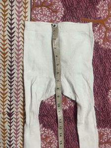 Baby White Leggings stockings