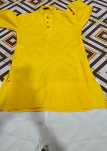 Vibrant Yellow Kurta Set!!!Puja Special