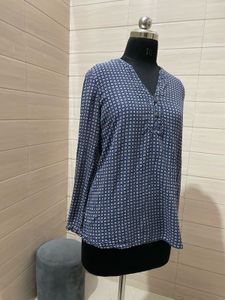ESPRIT Patterned V-Neck Top