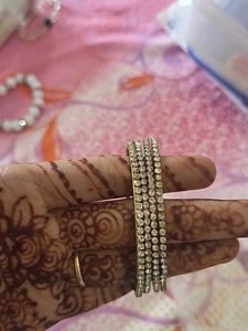 Sparkling Rhinestone Bangles