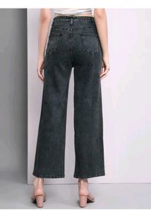 GUTI Flared Women Black Jeans