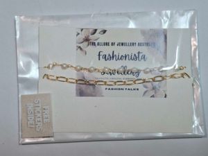 Anti Tarnish Double Layered Bracelet