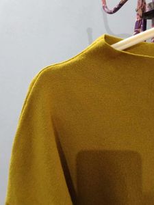 Mustard Knit Sweater