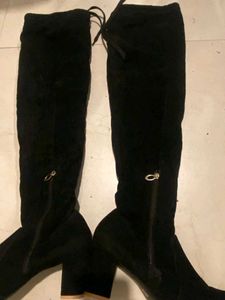 Black Over-the-Knee Boots