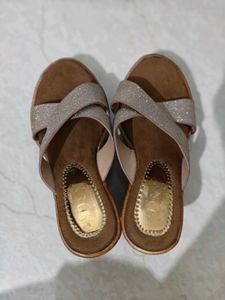 Sparkly Wedge Sandals
