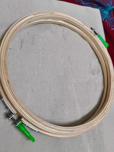 Embroidery Wooden Rings