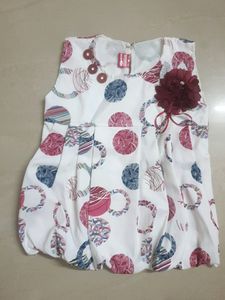 Baby Girl Maroon Top with shorts