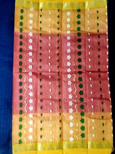 Bengali Jamdani Cotton Saree