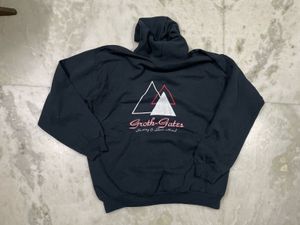 Bring the heat Graphic Print Black Hoodie