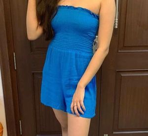 blue Playsuit Bought From dubai