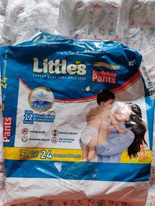19 Unused Diapers From 24 Diaper Packet.