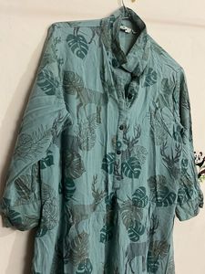 Deer Print Top
