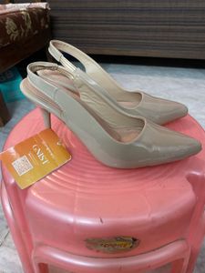 Elegant Beige Heels