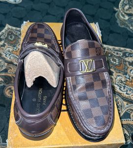 Louis vuitton major check loafer