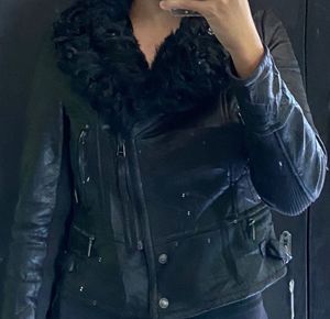 ZIO Songzio Black Faux leather jacket