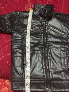 Black Faux Leather Jacket