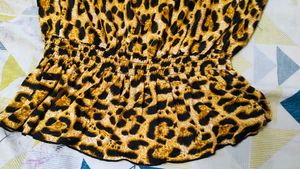 Cheetah Print Top