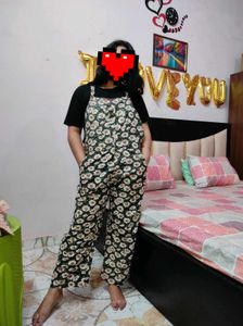 Floral Jumpsuit For Summer
