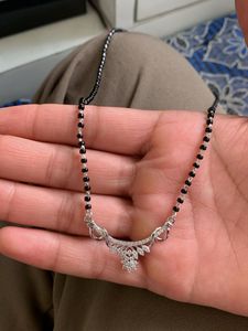 92.5 Pure Silver Mangalsutra