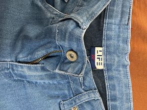 Blue Skinny Jeans Stretchable
